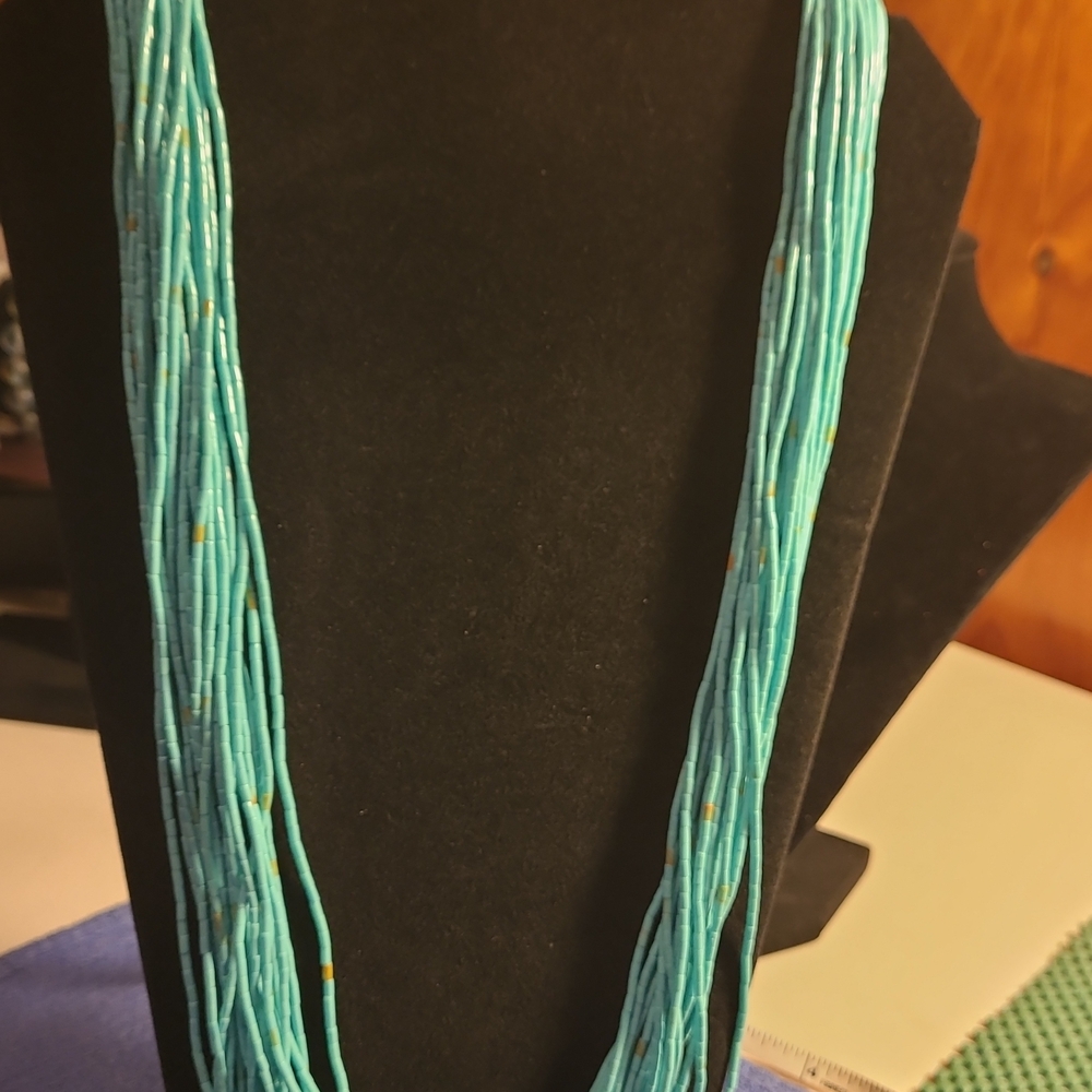 Turquoise Beaded Necklace